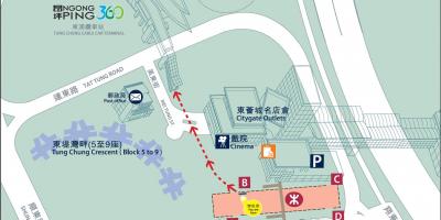 تونگ چانگ خط MTR نقشه
