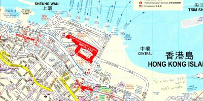 بندر هنگ کنگ نقشه